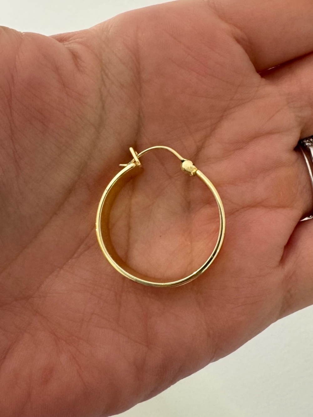 ISO Gorjana Jax Small Hoops - Gold - Picture 3 of 4